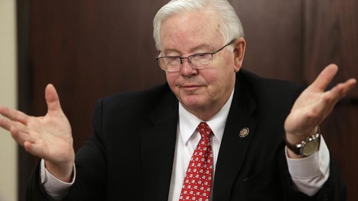 Outgoing U.S. Rep. Joe Barton