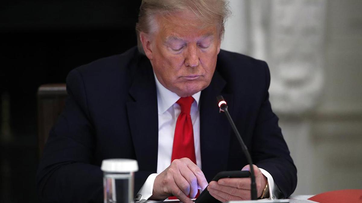 President Donald Trump is a sore loser. Shocking.