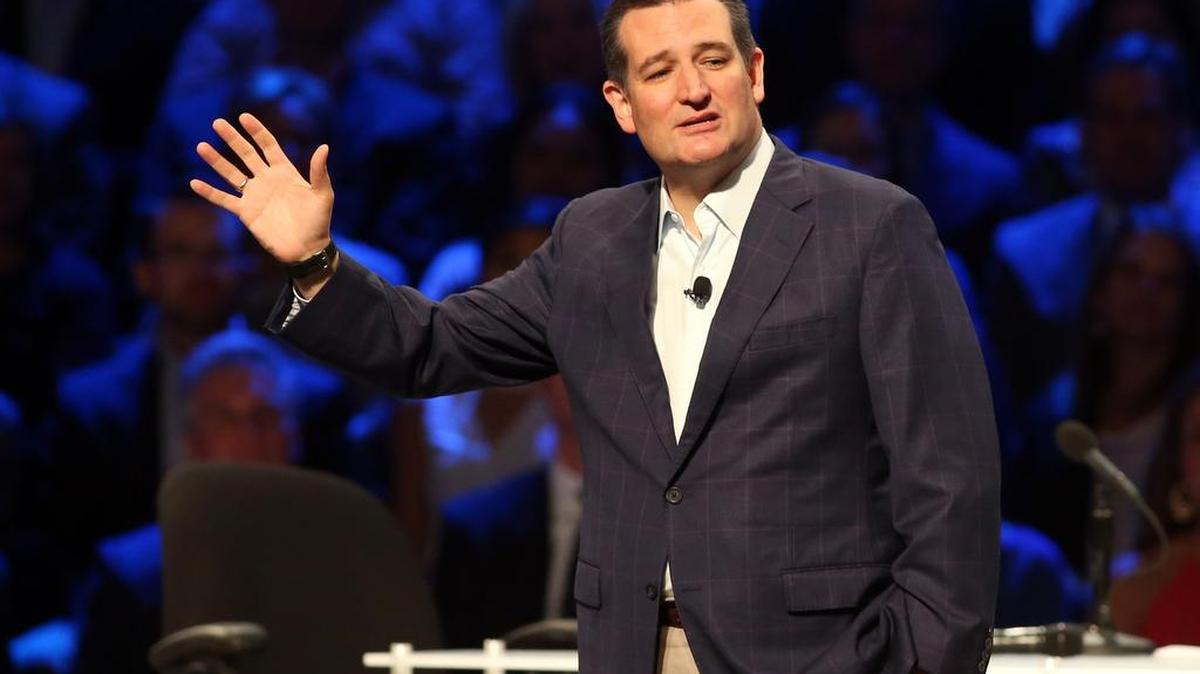 Ted Cruz speaks at the North Texas Presidential Forum Oct. 18, 2015, at Prestonwood Baptist Church in Plano.