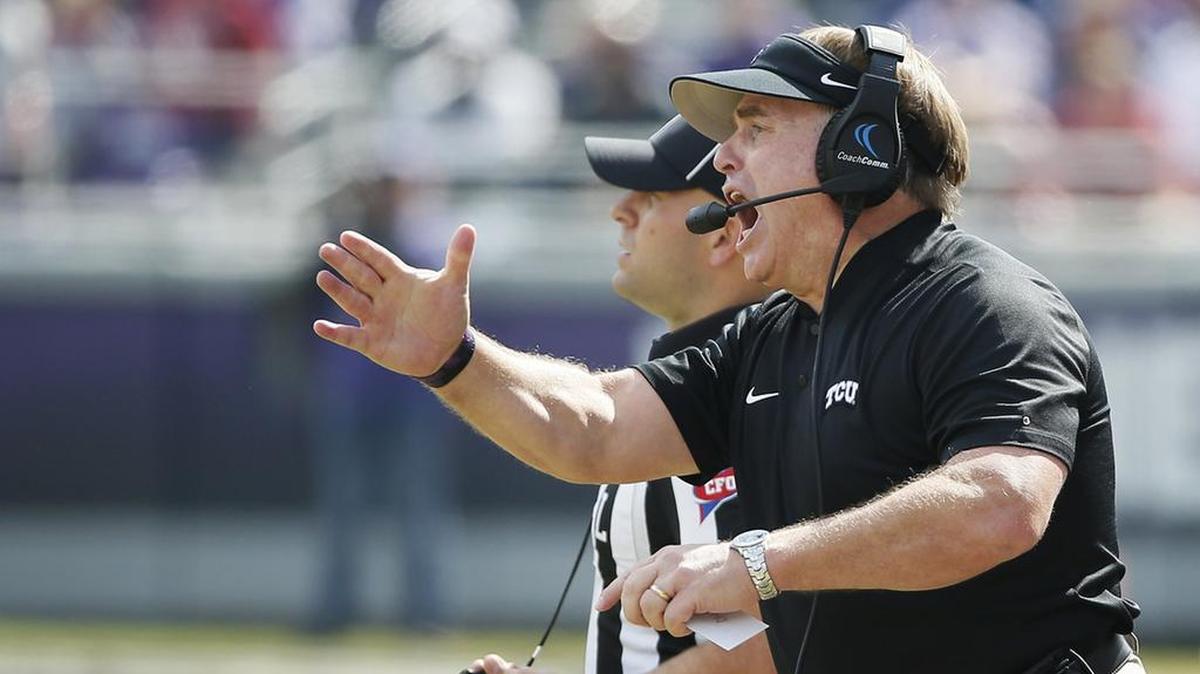 TCU head coach Gary Patterson