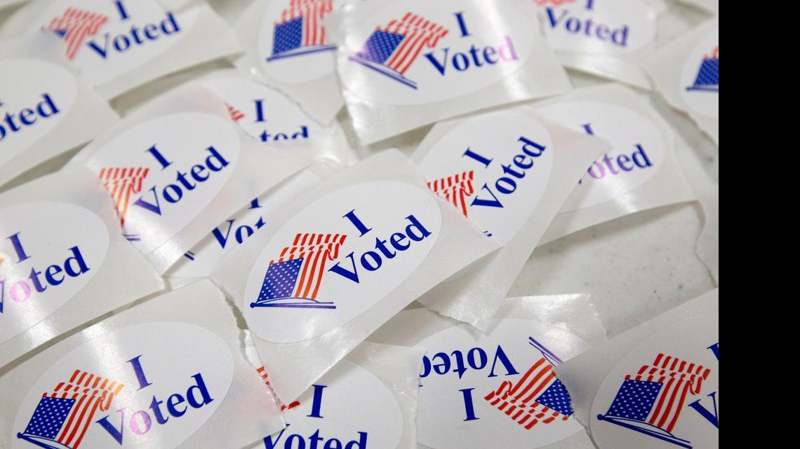 
Local elections were held Saturday. 
