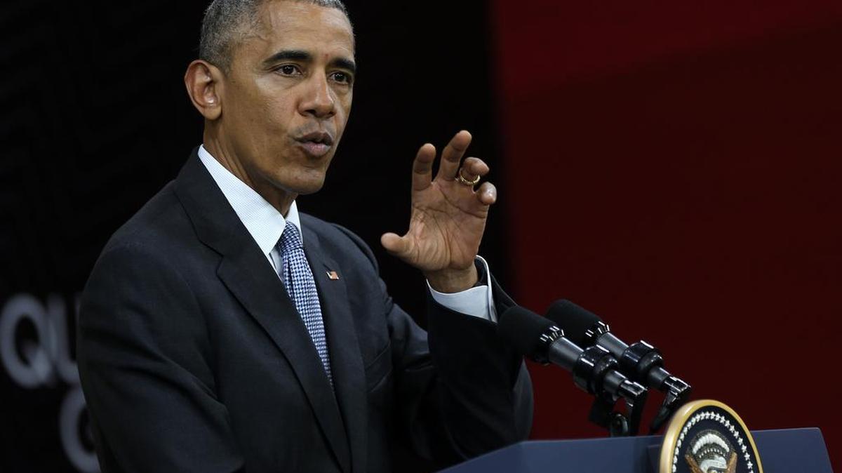 The President of the United States, Barack Obama.