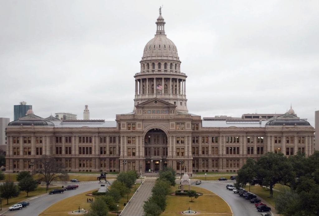 The Texas Capitol viewed from its south side in Austin. The 85th Texas Legislature is set to convene on Jan. 10.