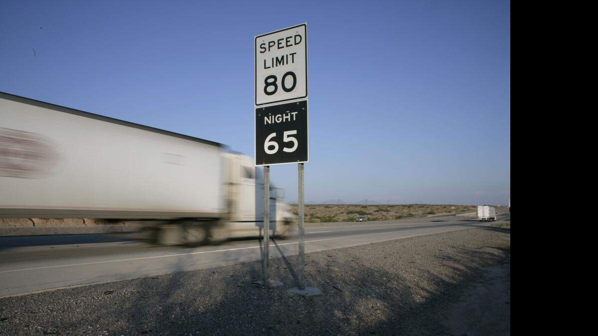 
Some stretches of highways in Texas have maximum posted speeds of 80 mph. 
