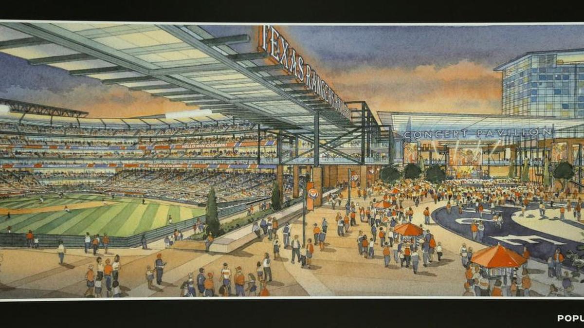 Arlington Mayor Jeff Williams and Texas Rangers Co-Chairman Ray Davis announced May 20 that the Rangers will stay in Arlington if the city will help build a new stadium across Randol Mill Road from Globe Life Park.