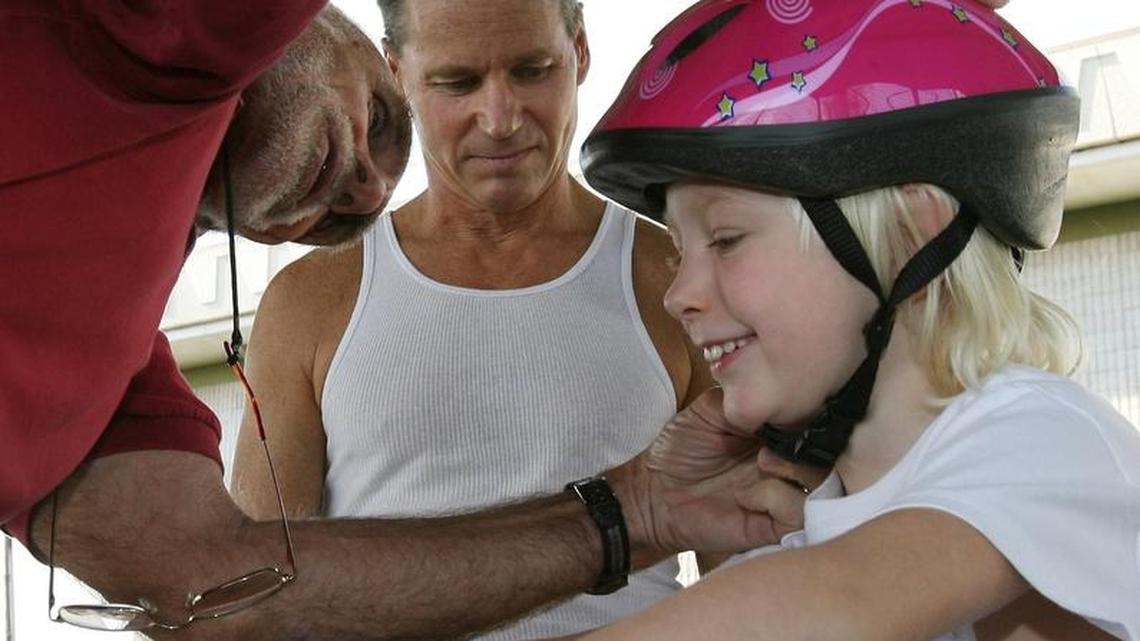 A Fort Worth ordinance requires anyone under 18 to wear a helmet when riding a bicycle.