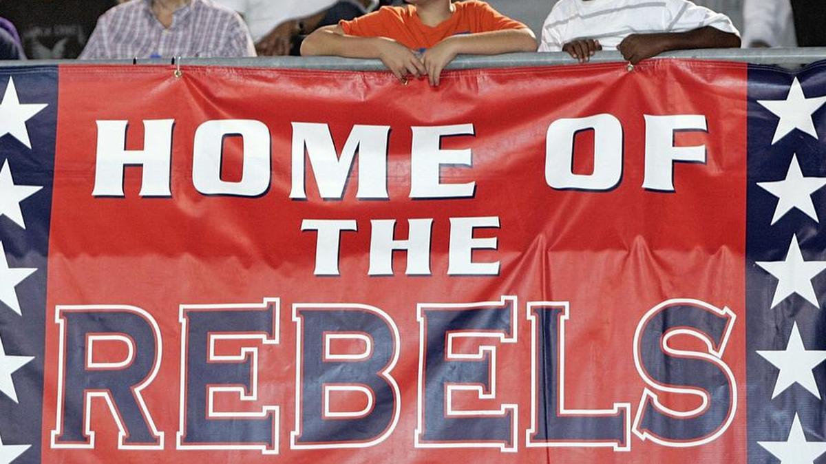 
Rebel fans watch a Richland High School football game in 2013.
