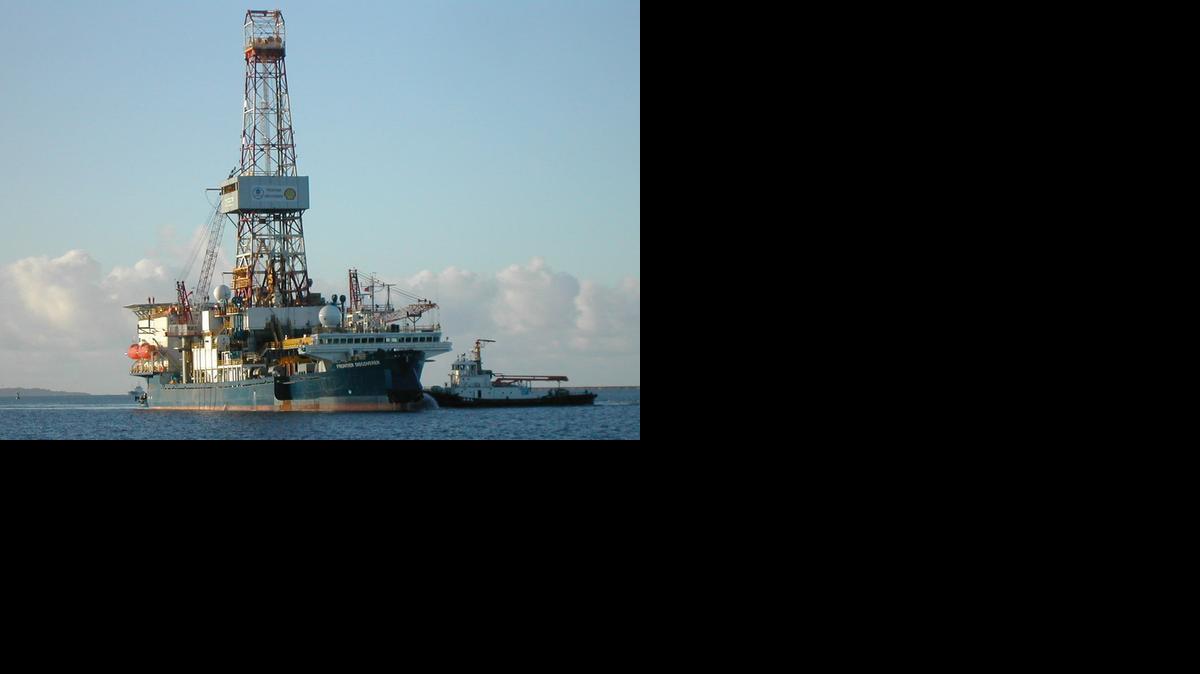
A drilling ship off the coast of Alaska in 2007. Large sections of of Alaska’s Chukchi and Beaufort Seas remain off-limits for drilling. 
