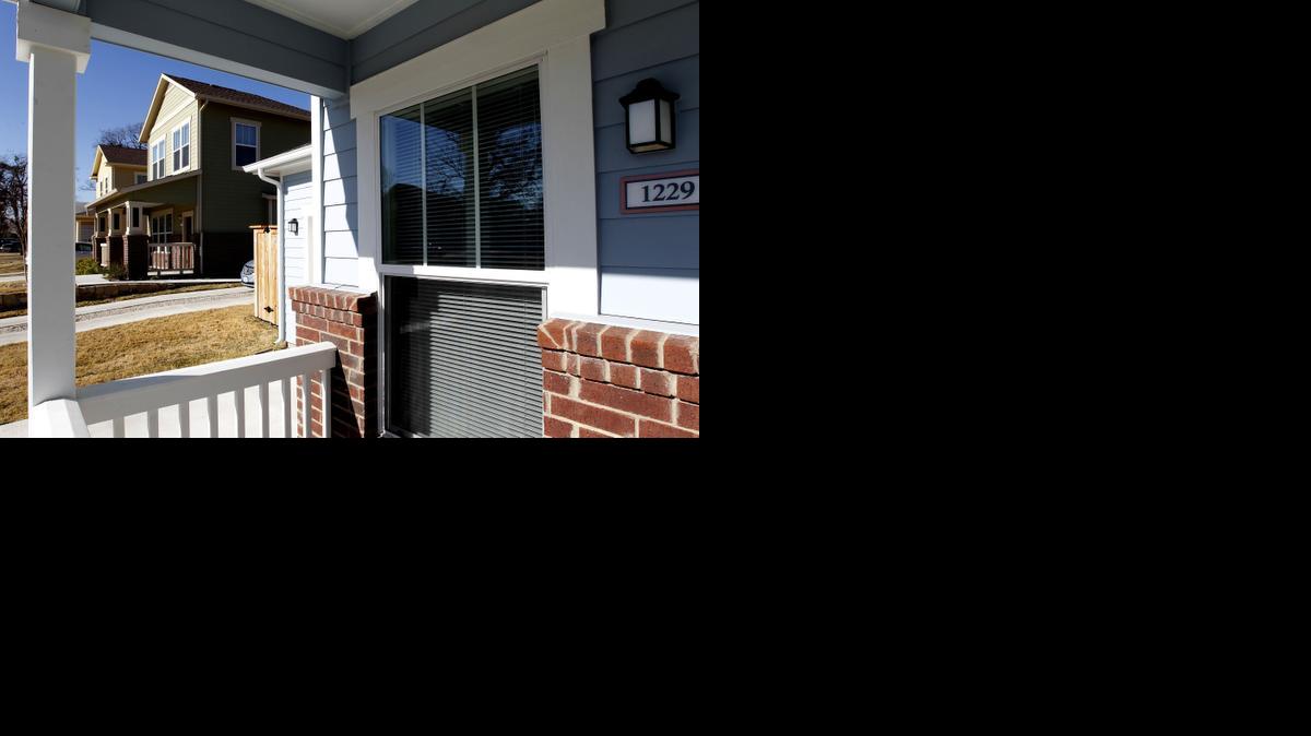 
Homes that are part of an affordable housing project in the Terrell Heights neighborhood in southeast Fort Worth. 
