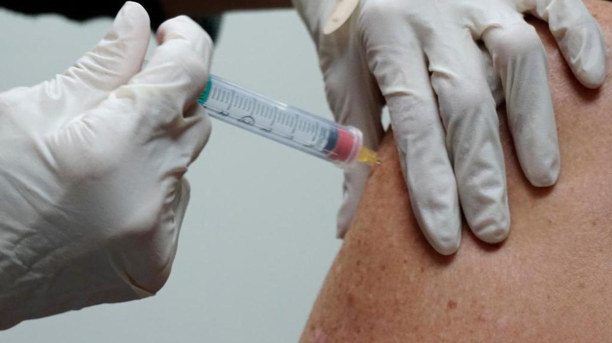 Flu shots being dispensed in Fort Worth, Texas in 2015.