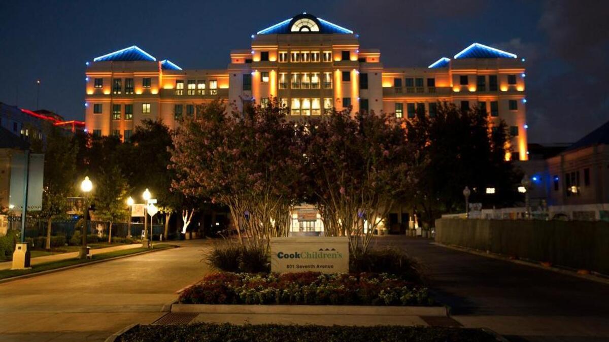 In 2014, Cook Children’s Medical Center in Fort Worth provided inpatient care to more than 11,000 children from 142 Texas counties.