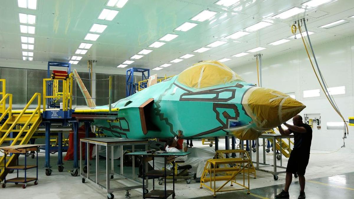 Lockheed Martin Aeronautics assembles the F-35 in Fort Worth.