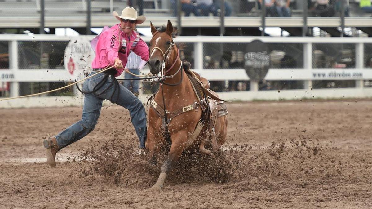 The rodeo goes on in other Texas cities.