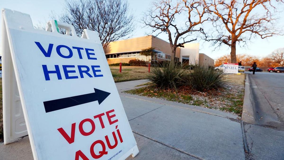 Early voting continues through Friday in the March 1 primary elections.