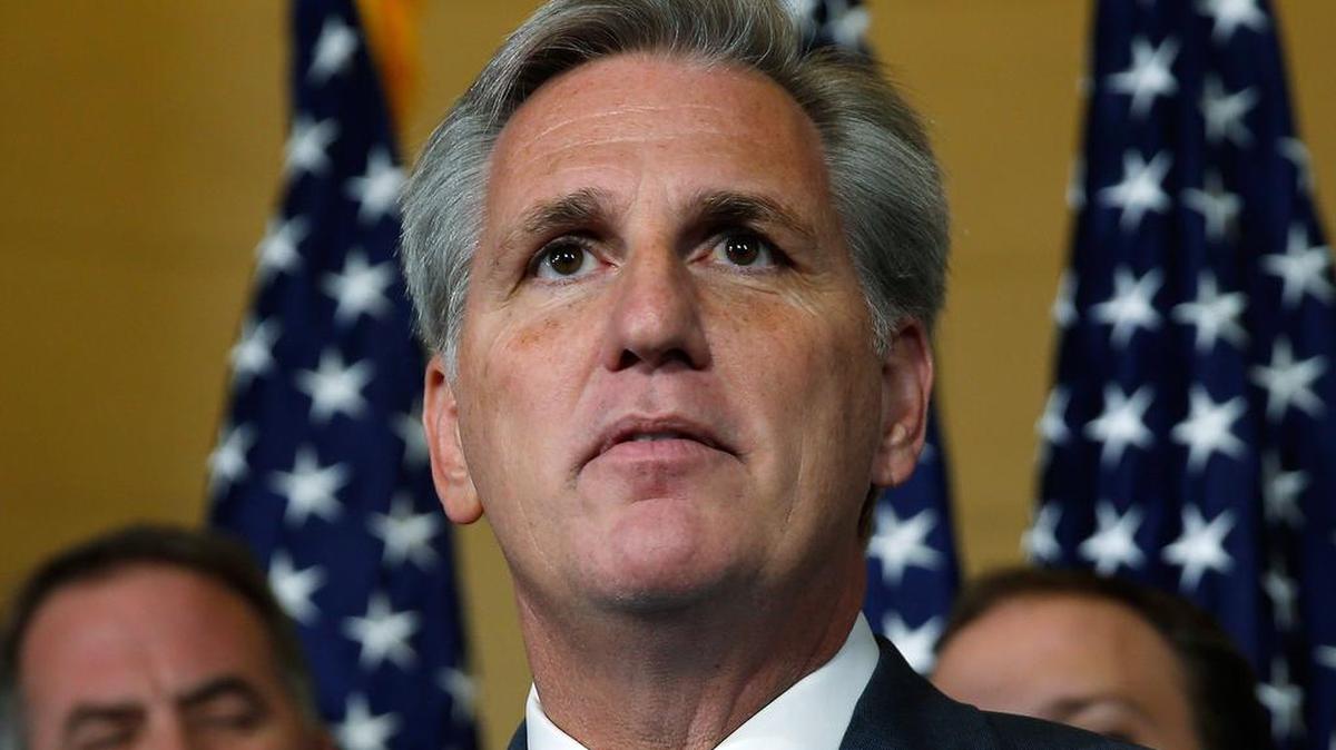 
House Majority Leader Kevin McCarthy (R-Calif.) explains his decision to drop out of the race for the speakership.
