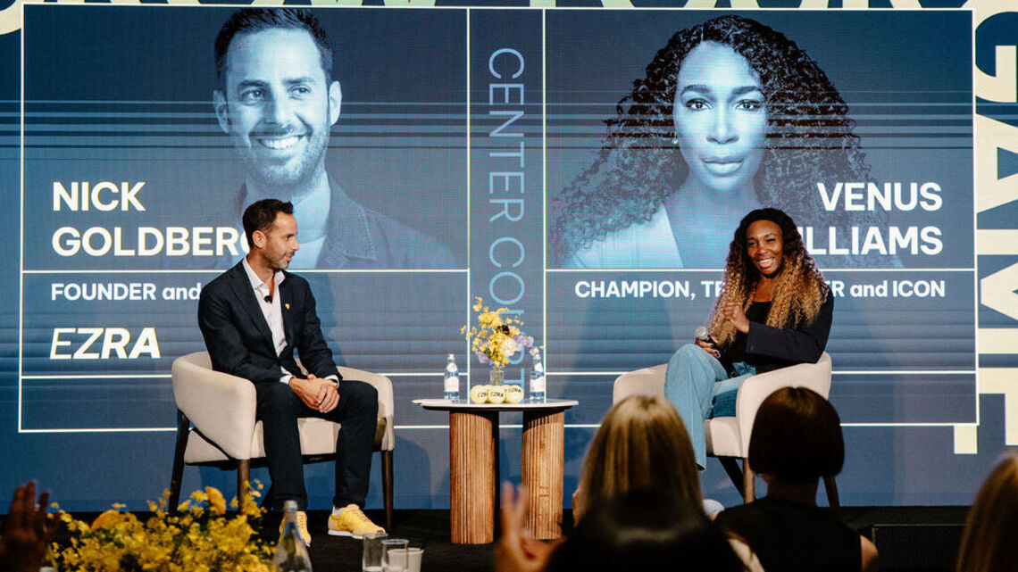 EZRA and Venus Williams Offer The Gift of Coaching to 1,000 Early-Career Professionals  