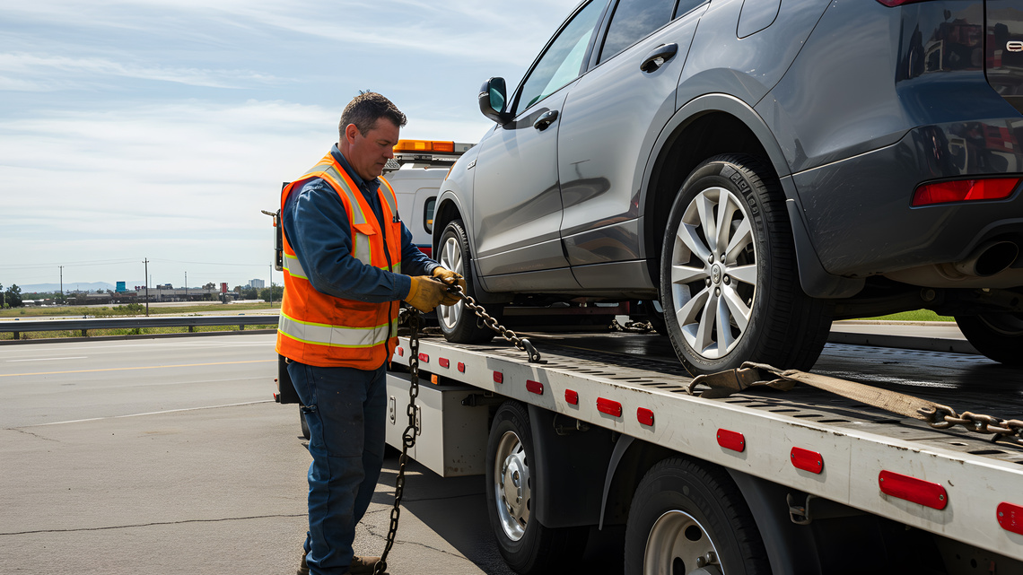 Can you stop a tow truck from taking your car in Texas? Here’s what the law says