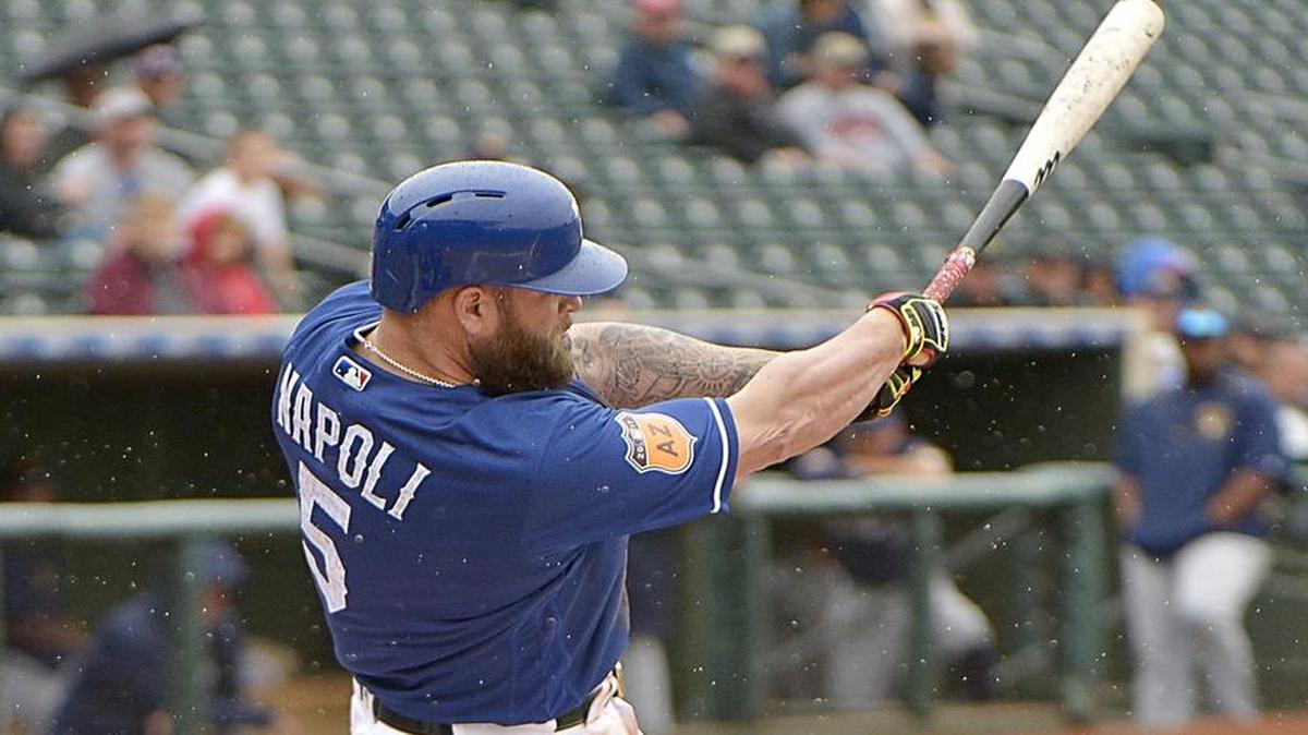Mike Napoli, beginning his third stint in Texas, and the Rangers take on the Los Angeles Angels at 2:10 p.m. Wednesday in Tempe, Ariz. The Cactus League game will be televised on FSSW Plus.