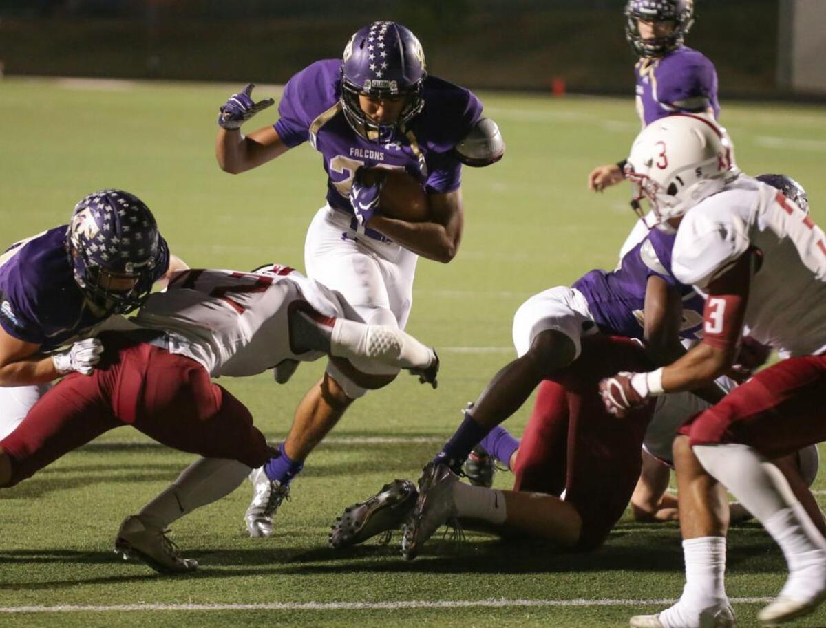 Timber Creek running back Blake Irving scores on a 1-yard run.