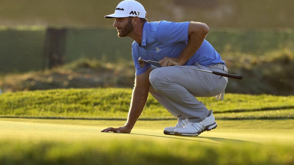 Defending U.S. Open champion Dustin Johnson arrived to this year’s event as the proud father of a newborn baby boy, just in time for Father’s Day.