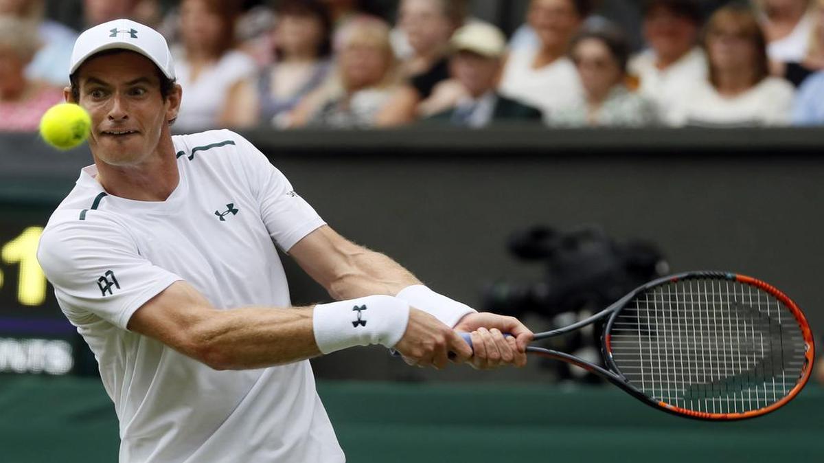 Wimbledon’s top men’s seed, Andy Murray of Britain, plays his second-round match Wednesday in London. Television coverage of the tournament’s second-round play begins at 6 a.m. on ESPN.