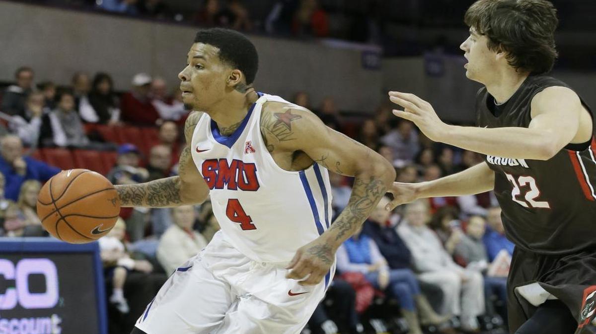 Guard Keith Frazier and 22nd-ranked SMU visit TCU at 7 p.m. Wednesday in a game to be televised on Fox Sports Southwest.