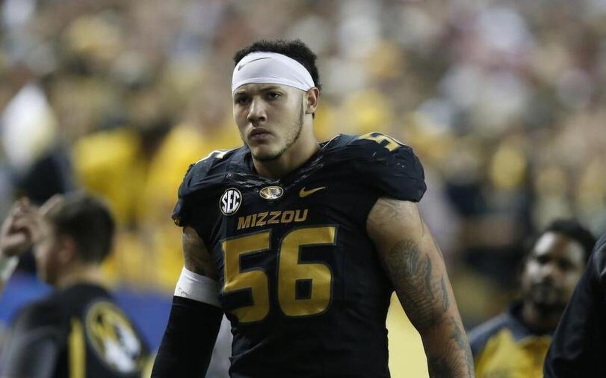 
Missouri defensive end Shane Ray was ejected from last season’s SEC Championship game after he was called for targeting against Alabama quarterback Blake Sims.


