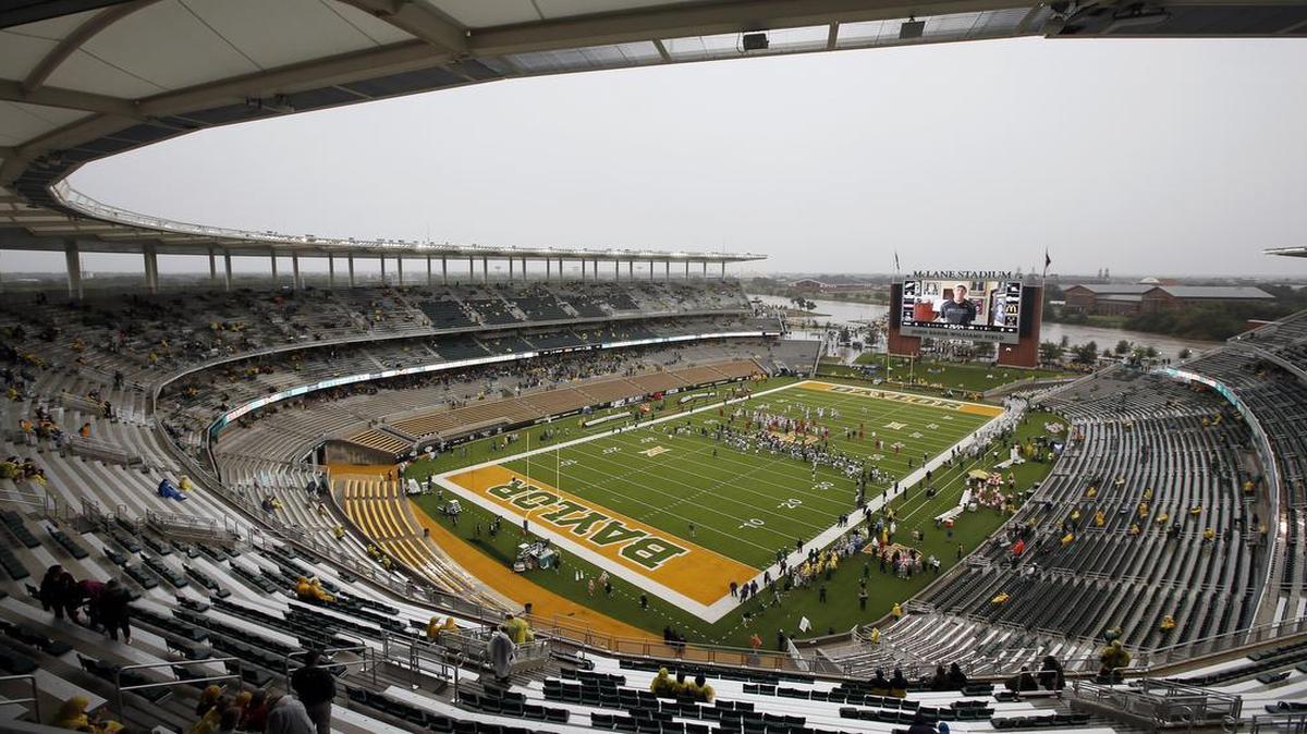 Baylor safety Jalen Pitre was ejected for targeting in Saturday’s game against TCU.
