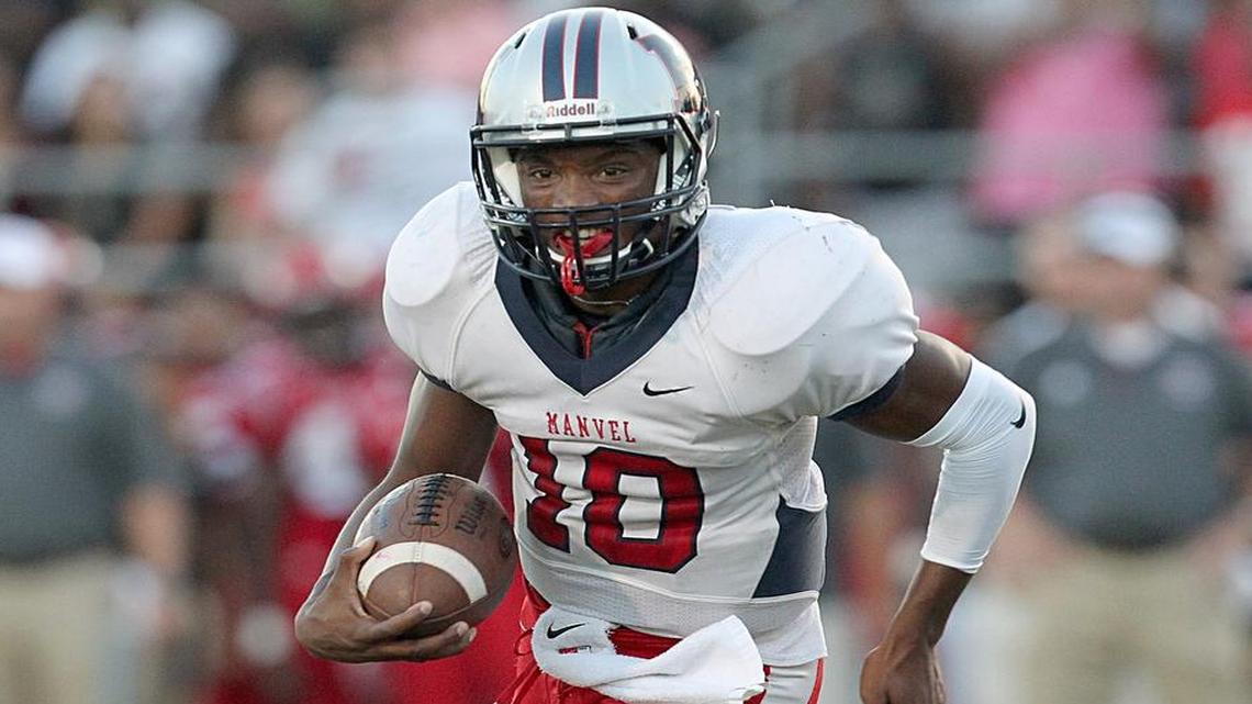 Manvel senior D’Eriq King would have been in a crowded field competing to play quarterback at TCU.