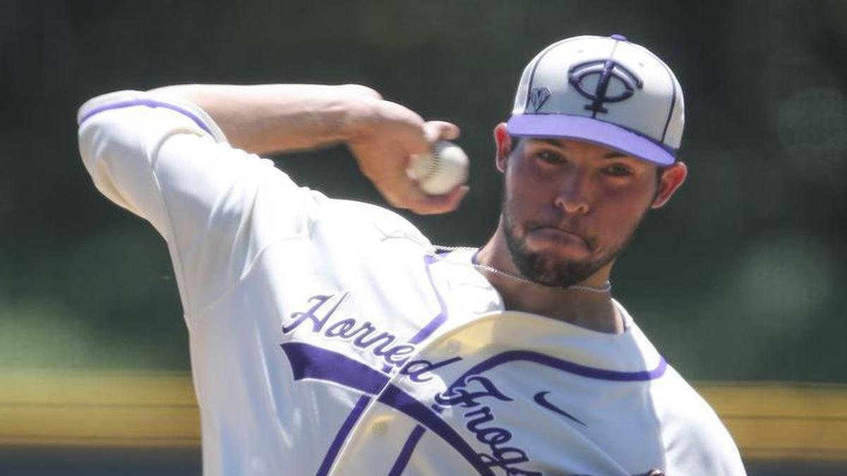 TCU starting pitcher Mitchell Traver, working against Texas in early May, went 4 2/3 innings Saturday at California and gave up one run. The Golden Bears rallied for an 8-3 victory.