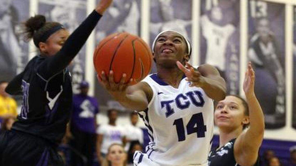 
TCU guard Zahna Medley had a steal and two free throws in the final seconds to seal the win.



