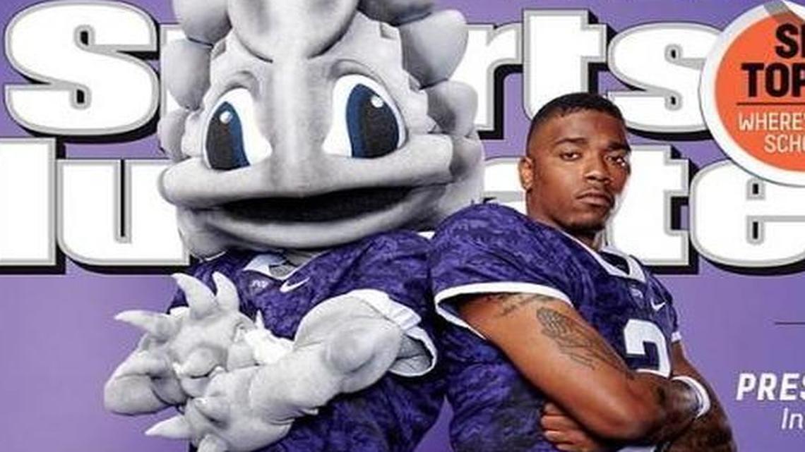 
TCU quarterback Trevone Boykin and Super Frog are on one of Sports Illustrated’s four regional covers.

