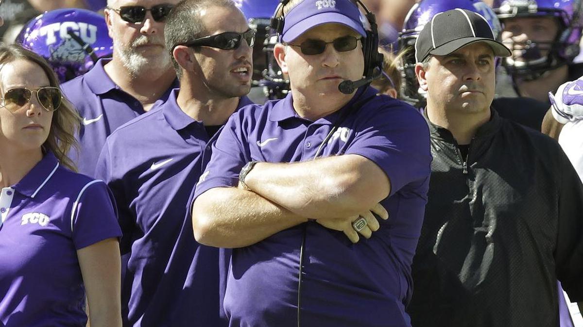 
Coach Gary Patterson’s plans for practice: “I’ll spend a lot of time on the corners and safety, and still some on the linebackers.”

