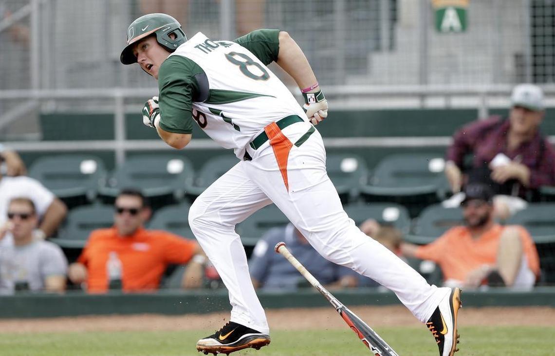 All-American David Thompson leads the nation with 87 RBIs. He has also hit 19 homers.