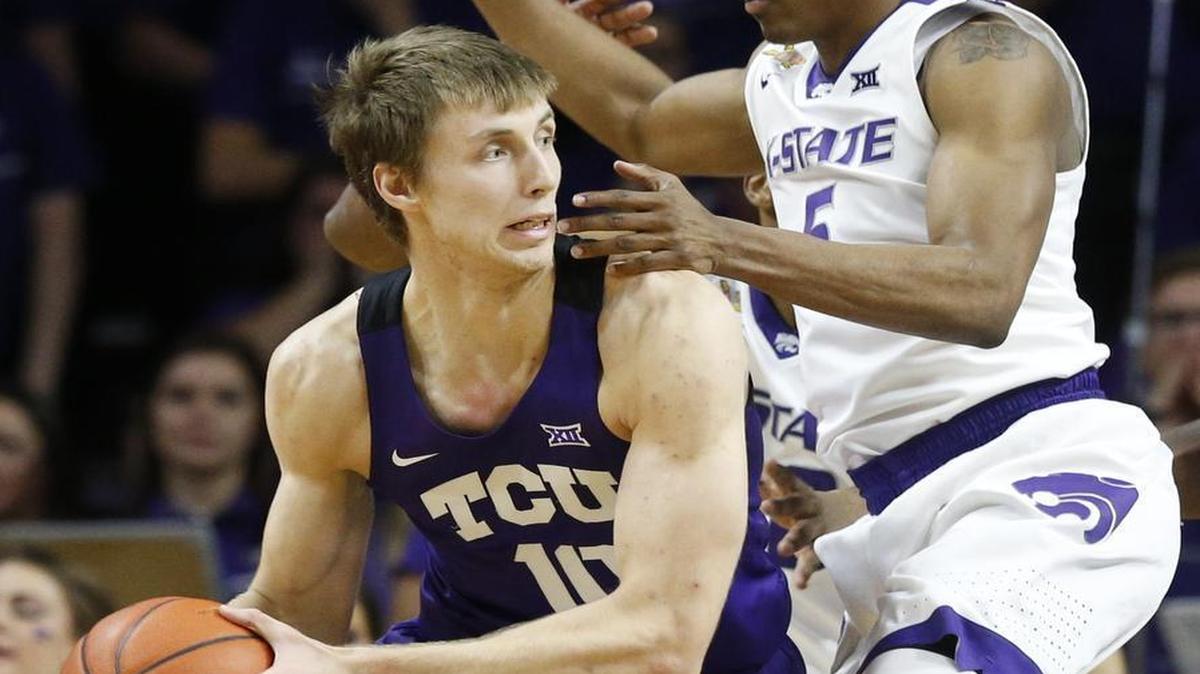 Vladimir Brodziansky was 7-of 9-from the floor as the Horned Frogs shot 50 percent in the victory at Kansas State.
