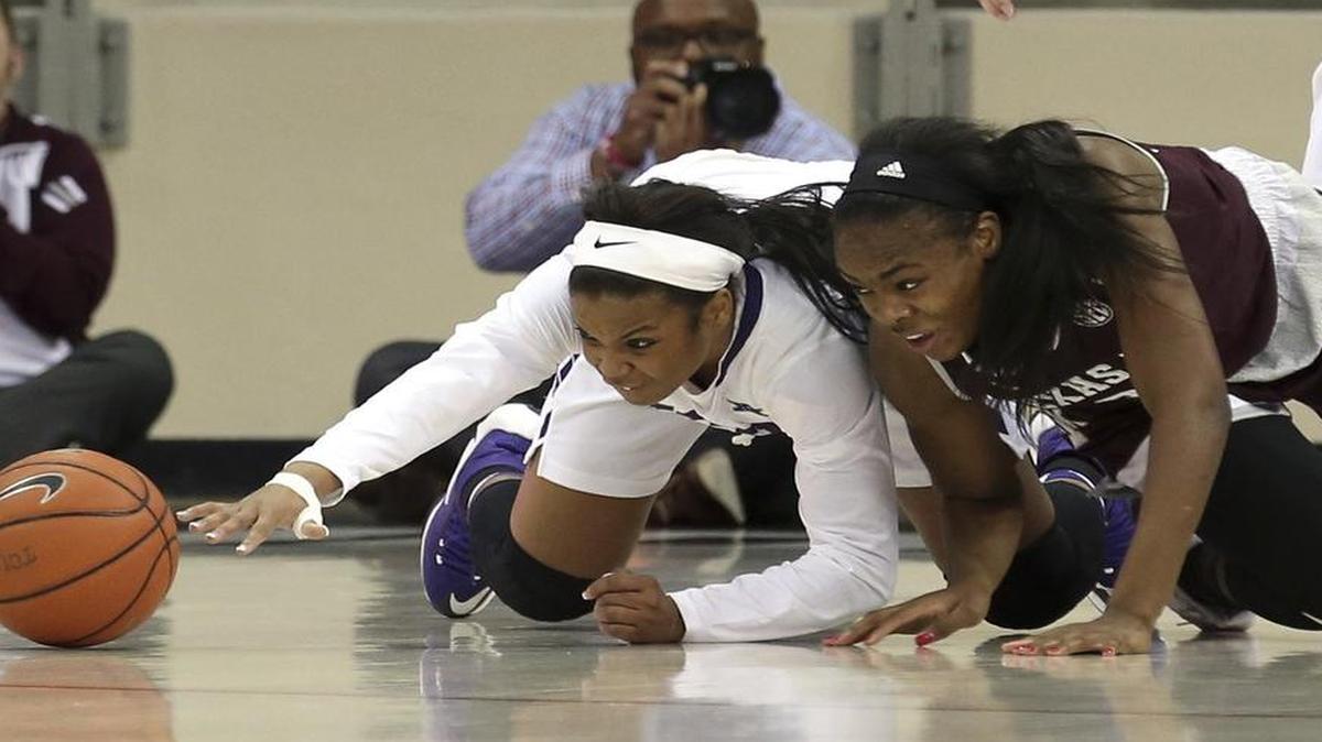 Guard AJ Alix and the Horned Frogs hope to lift themselves off the floor Sunday afternoon against McNeese. TCU has lost three of four games after starting the season with four straight wins.