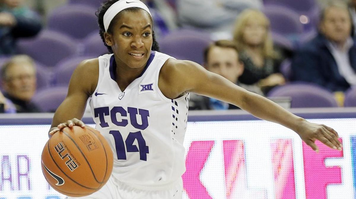 TCU guard Zahna Medley is 12 points shy from the No. 2 spot on the Horned Frogs’ career scoring list.