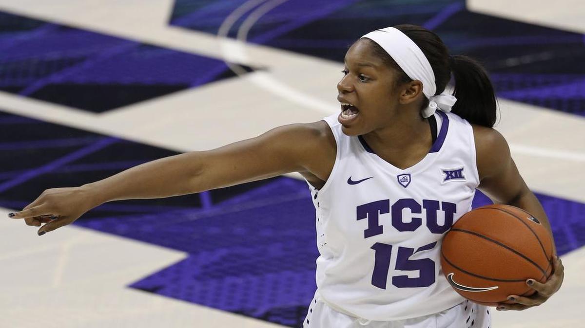 TCU guard Jada Butts, in action Nov. 22 against Grambling State, scored a game-high 17 points on 7-of-12 shooting in Sunday’s loss at LSU.