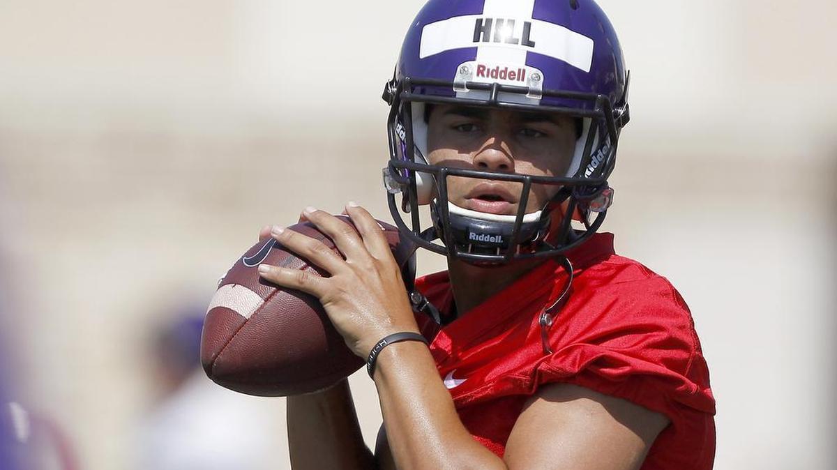 Kenny Hill has the credentials to assume the starting quarterback job for TCU after transfering from Texas A&M. Hill has two years of eligibility remaining.