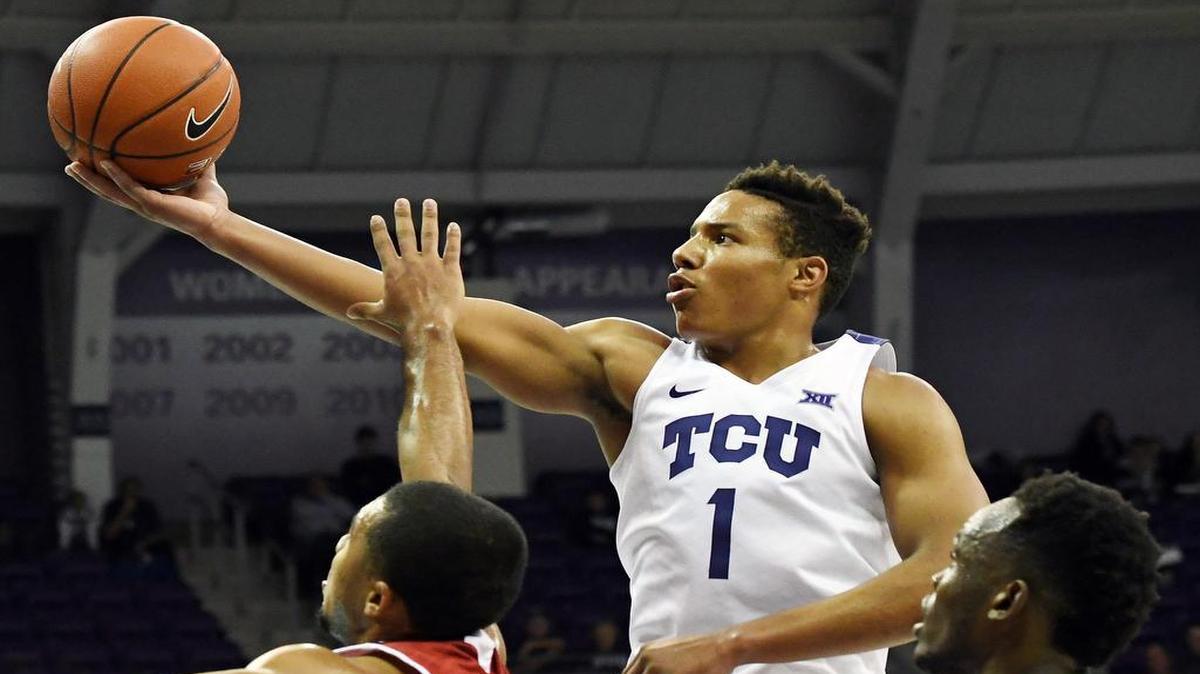 Freshman guard Desmond Bane scored a game-high 18 points and shared the TCU lead with eight rebounds in Wednesday’s 74-42 rout of Bradley. It was the Frogs’ last nonconference game.