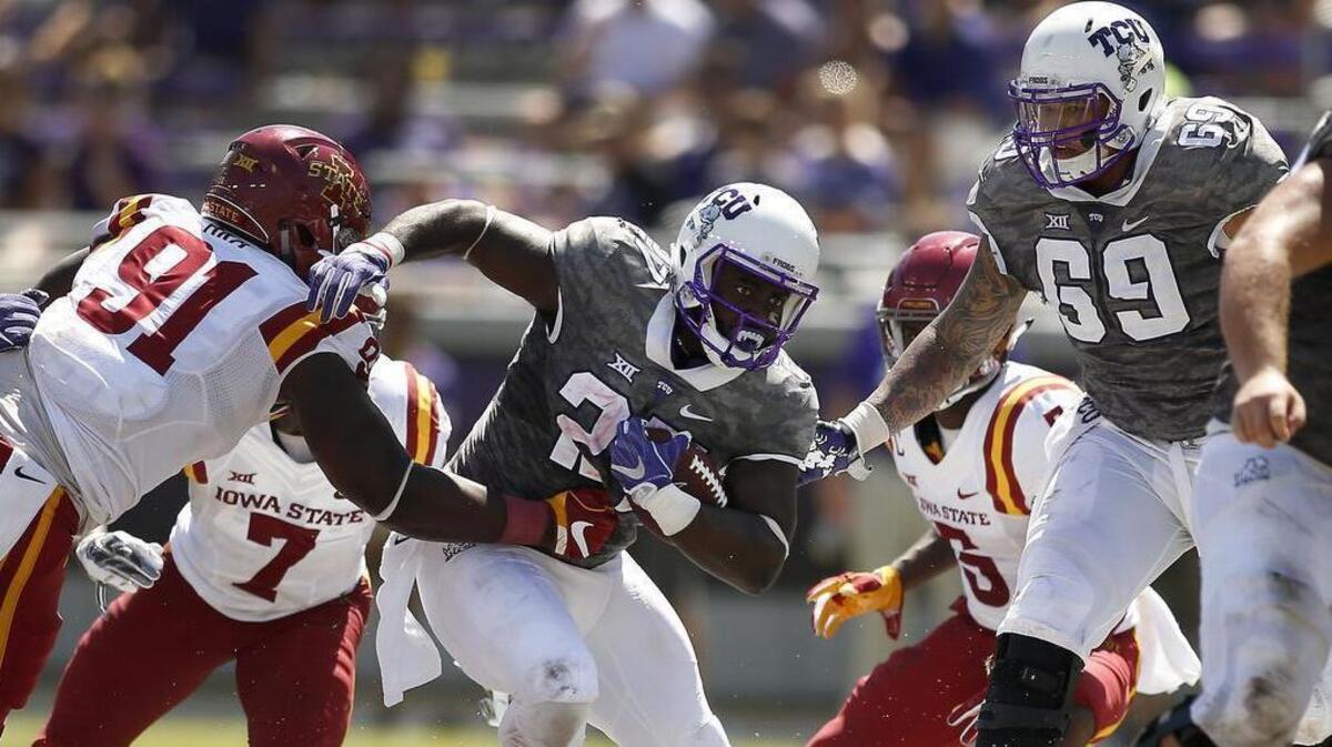 Iowa State and TCU play a similar style of football and have similar type playmakers.