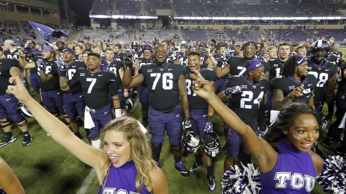 TCU has replaced its cheerleading coach, who resigned after he was suspended, with a newcomer from LSU.