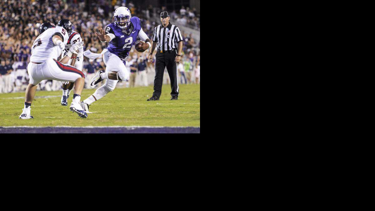 
TCU quarterback Trevone Boykin made big plays all season, but Ole Miss has the athletes to keep up with the Frogs’ top playmakers. (Special to the S-T Michael Prengler)
