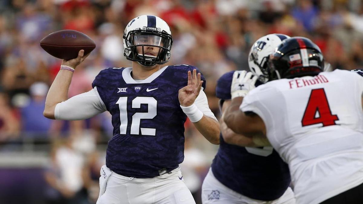 Former TCU quarterback Foster Sawyer, who transferred to Stephen F. Austin in January, was expected to be the Lumberjacks’ starting quarterback before he injured his knee during a July boating accident.