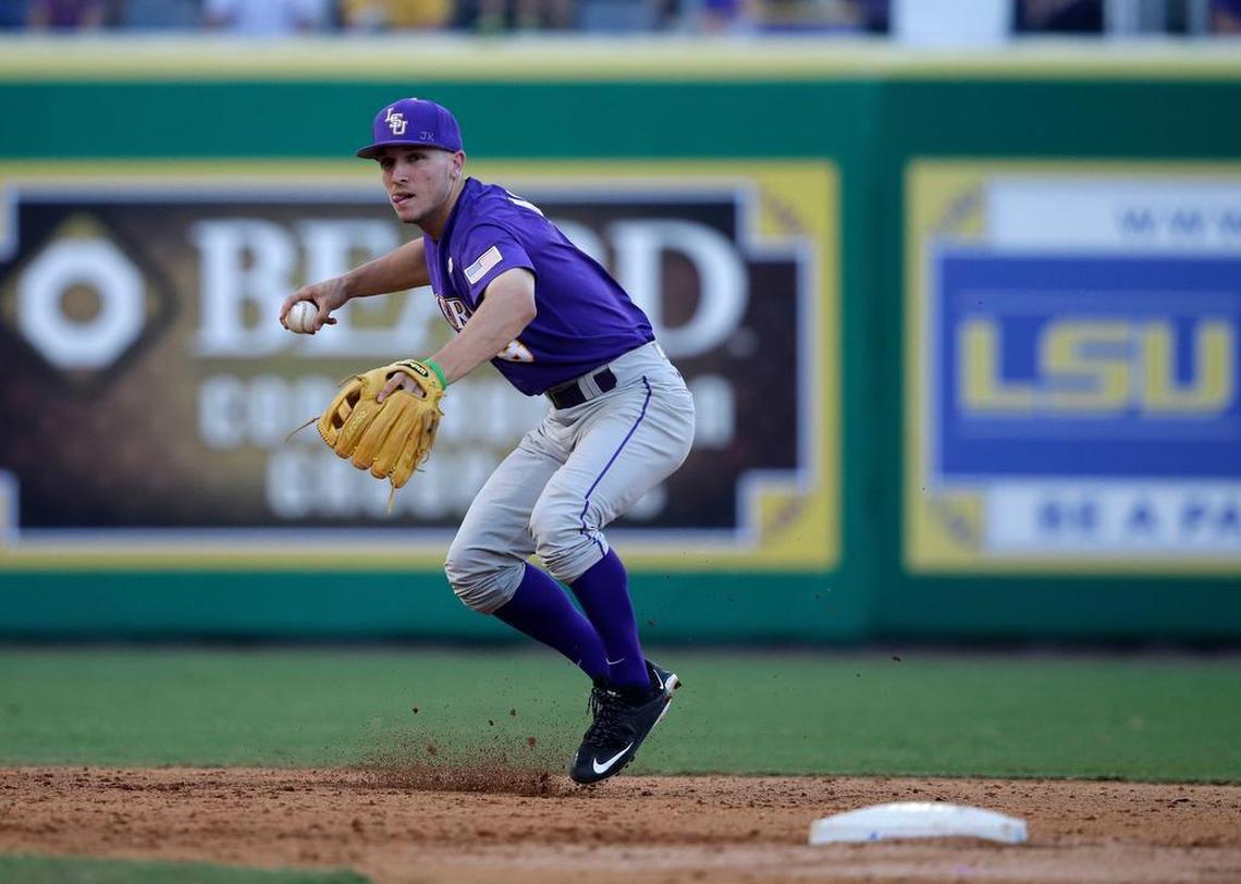 Shortstop Alex Bregman and No. 2 LSU are the highest seed in the College World Series.
