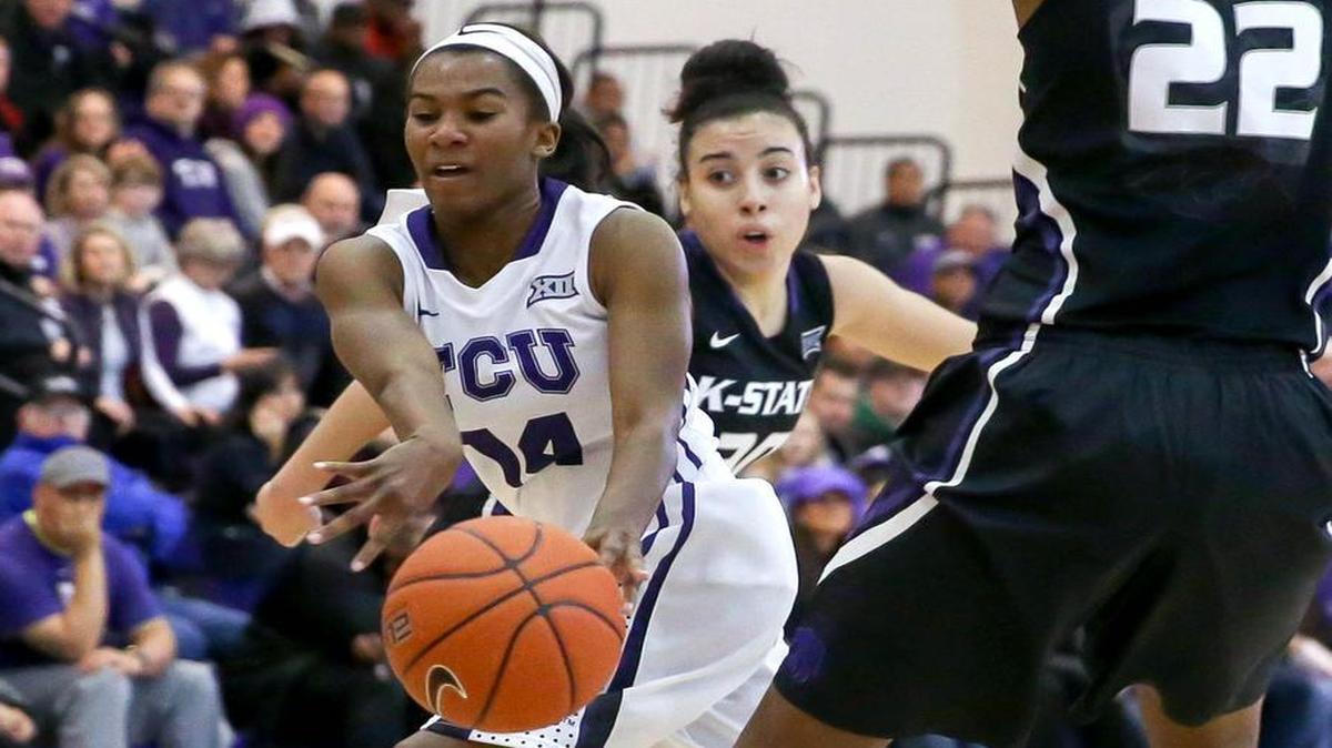 Zahna Medley is one of four TCU players to score in double figures in the season opener.