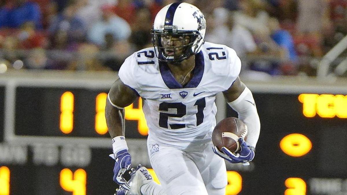 Kyle Hicks leads the Horned Frogs with 375 rushing yards.