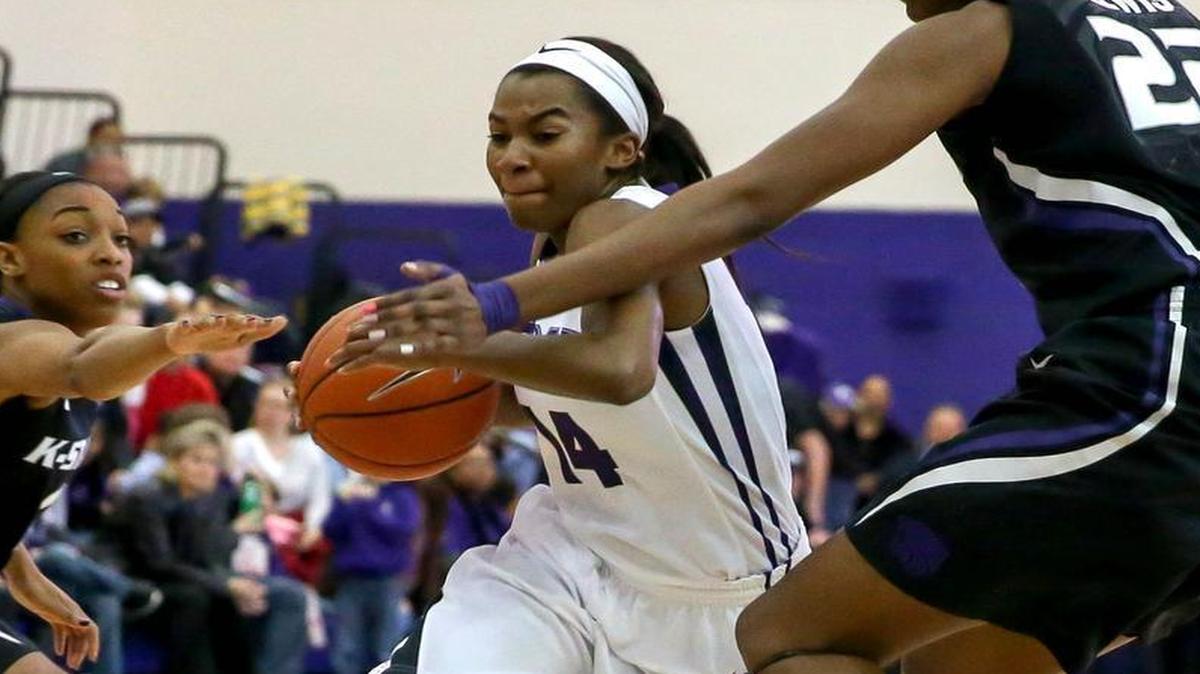 TCU guard Zahna Medley is eight points from 1,500 for her career.