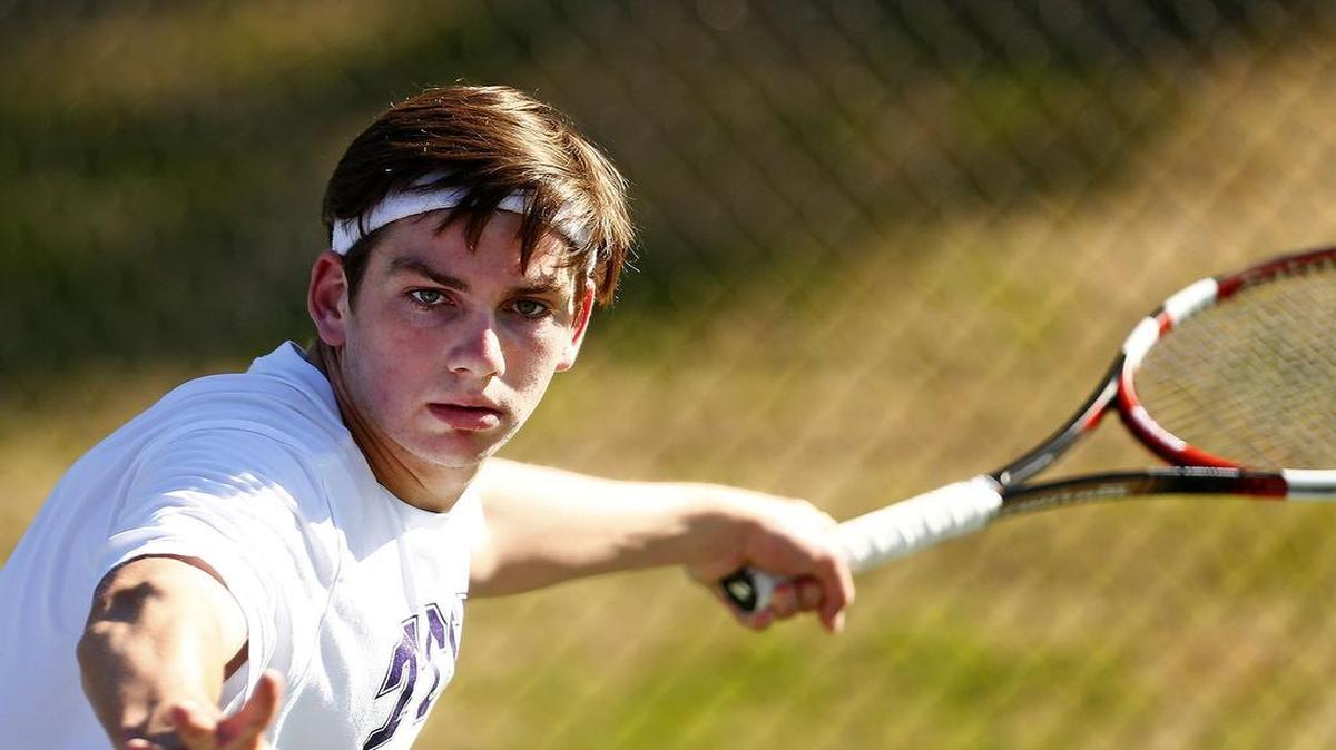 Cameron Norrie, above, paired with Alex Rybakov for the first time this season to take a doubles victory for TCU.