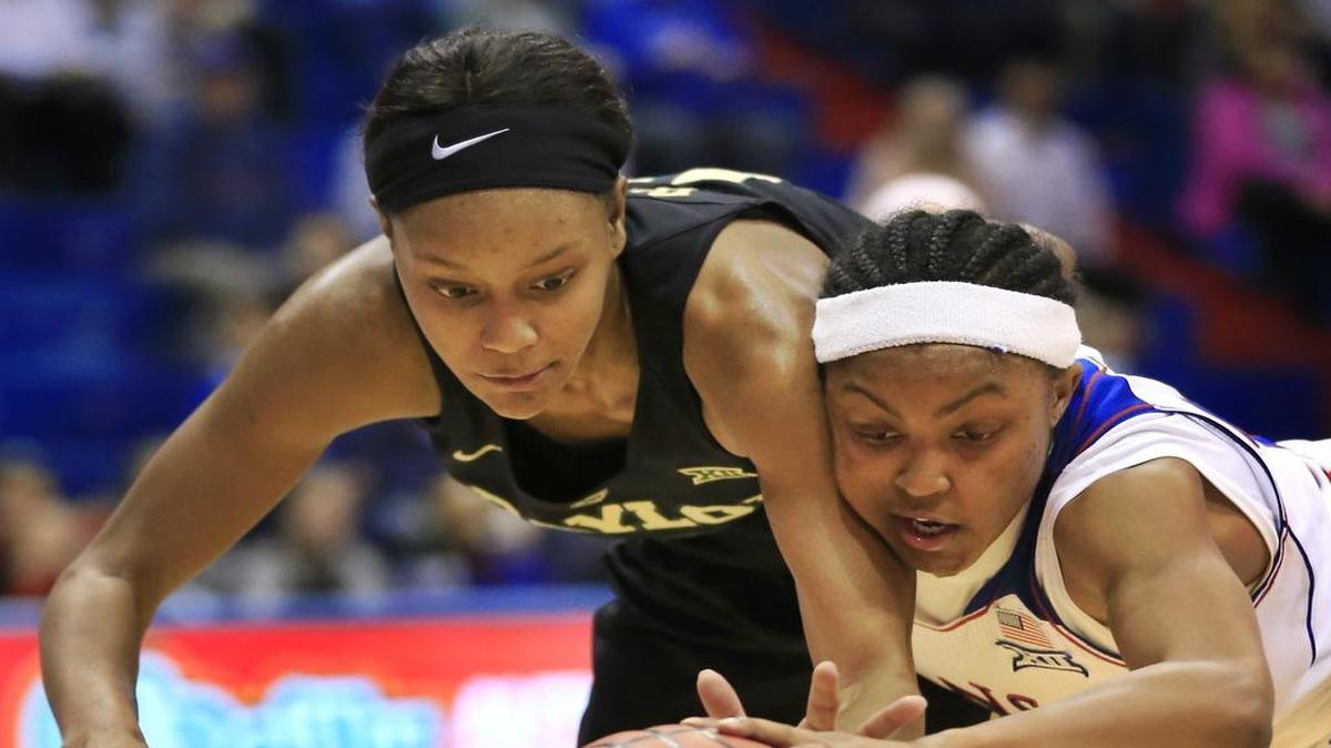 Nina Davis, left, and Baylor expect to give the TCU women quite a challenge Saturday.
